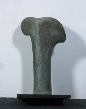 Huub & Adelheid Kortekaas - Groot bronzen beeld, Organische vorm kopen? Bied vanaf 400!