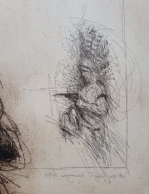 Ronald Tolman - Uit een jeugd, aquatint ets (groot, zeldzaam, volledig gedocumenteerd) kopen? Bied vanaf 1!