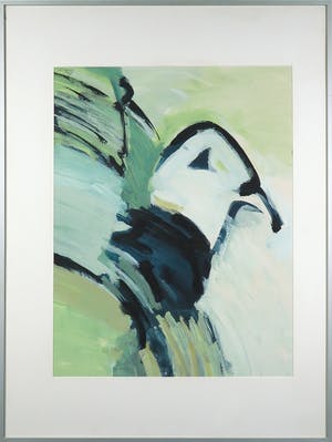 Joost Schmidt - Gouache, Anthee - Ingelijst kopen? Bied vanaf 1!