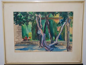 Ton Smit - Provence - aquarel 1952 kopen? Bied vanaf 25!