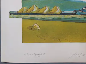 Rob Clous - gesigneerde ets - Het slepertje kopen? Bied vanaf 49!