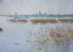Jan Simon Knikker (sr.) - Polderlandschap kopen? Bied vanaf 150!