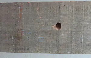 Piet Dirkx - Encaustiek. Gekleurde was op houten balk. kopen? Bied vanaf 79!