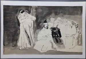 Luis Filcer - gesigneerde aquarel kopen? Bied vanaf 99!