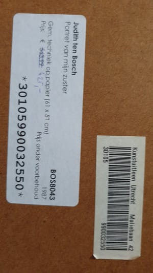 Judith ten Bosch - Portret van mijn zuster kopen? Bied vanaf 1!