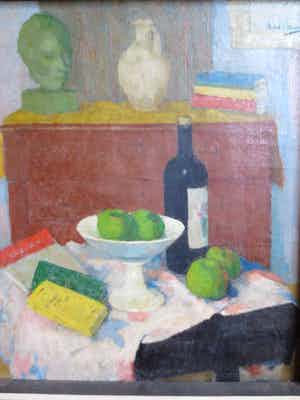 Dick Braam - Stilleven. verkocht voor € 160!