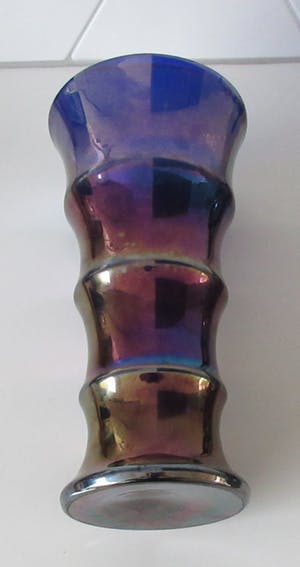 Wilhelm Kralik Sohne - Stel Art Nouveau Iridescent geglazuurde ribbelvazen kopen? Bied vanaf 10!