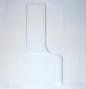 Harry van Kuyk - Reliëfdruk, Q (uit het Groot Abecedarium) verkocht voor € 100!