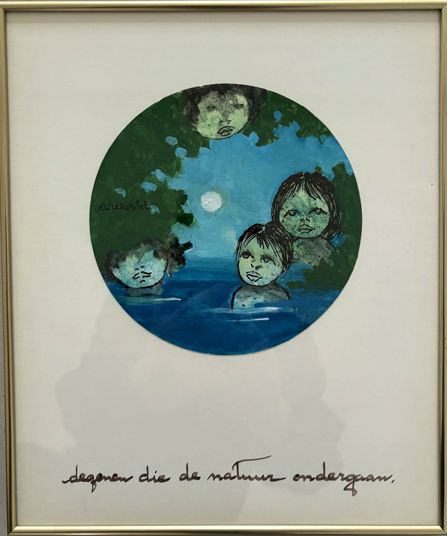 Ans Wortel - Degenen die de natuur ondergaan kopen? Bied vanaf 250!