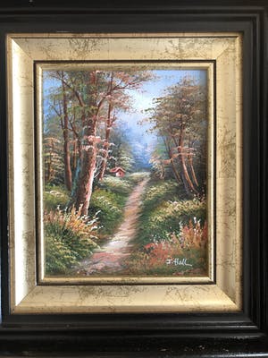 Niet of onleesbaar gesigneerd - Cottage in the English country side kopen? Bied vanaf 1!