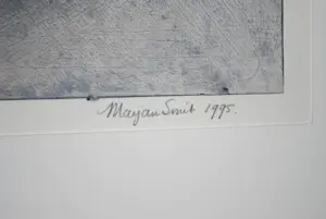 Marjan Smit - grote ets - oplage slechts 10 ! kopen? Bied vanaf 50!