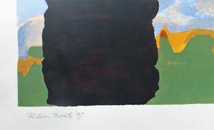 Rien Bout - abstract landschap kopen? Bied vanaf 10!