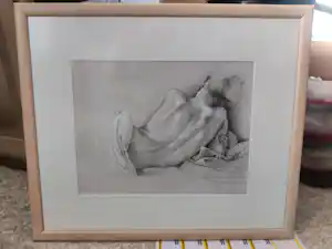 Francine van Hove - liggende dame verkauft für € 45!