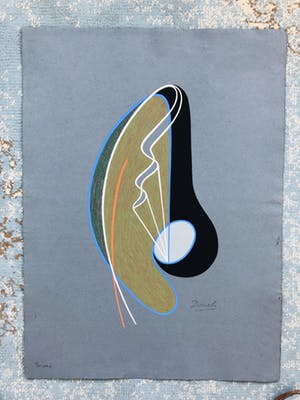 Cesar Domela - zonder titel ( De Stijl) kopen? Bied vanaf 175!