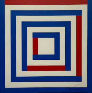 Bob Bonies - handgesigneerde zeefdruk | 'Vierluik' | 1972 (ZELDZAAM) kopen? Bied vanaf 20!