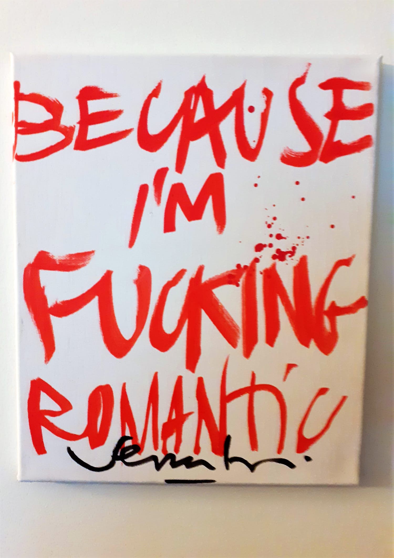 Selwyn Senatori - Because I'm f*cking romantic kopen? Bied vanaf 250!