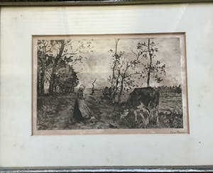 Willem de Zwart - Boeren tafereel kopen? Bied vanaf 65!