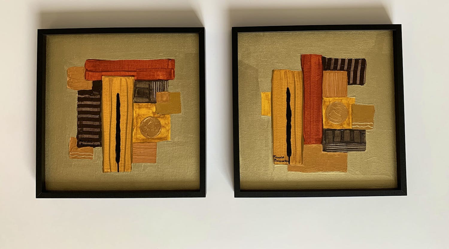 Ronald Boonacker - Italiaans Landschap /DUO (Certificaat van echtheid) kopen? Bied vanaf 155!