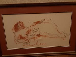 Anton Heyboer - Vrouw liggend kopen? Bied vanaf 160!
