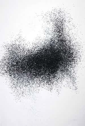 Toine Horvers - Zeefdruk, Clouds 6 verkocht voor € 40!