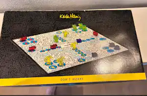 Keith Haring - Don't Worry / Mens Erger Je Niet (bordspel) vendu pour 51€ !