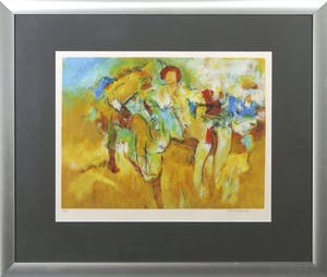 Arthur Bernard - Zeefdruk, La fin du jour - Ingelijst kopen? Bied vanaf 35!