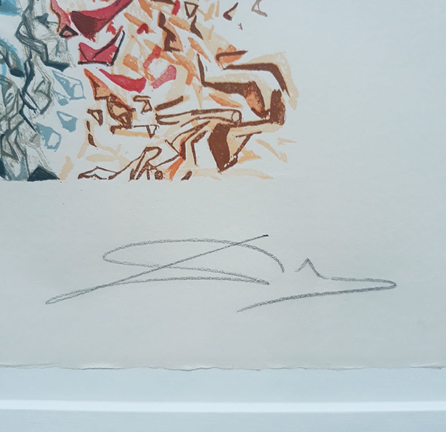 Salvador Dali - Opposition, litho of houtdruk (mooi ingelijst) kopen? Bied vanaf 1!