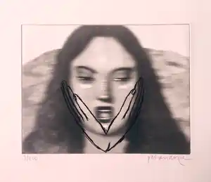 Pat Andrea - ets ‘de Schreeuw’ verkocht voor € 85!