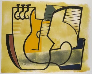 Wil Klaassen - Zeefdruk, Zonder titel - Ingelijst kopen? Bied vanaf 35!