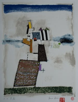 Bruno Haas - Map met 3 zeefdrukken – 1999 - oplage 10 ex. kopen? Bied vanaf 75!