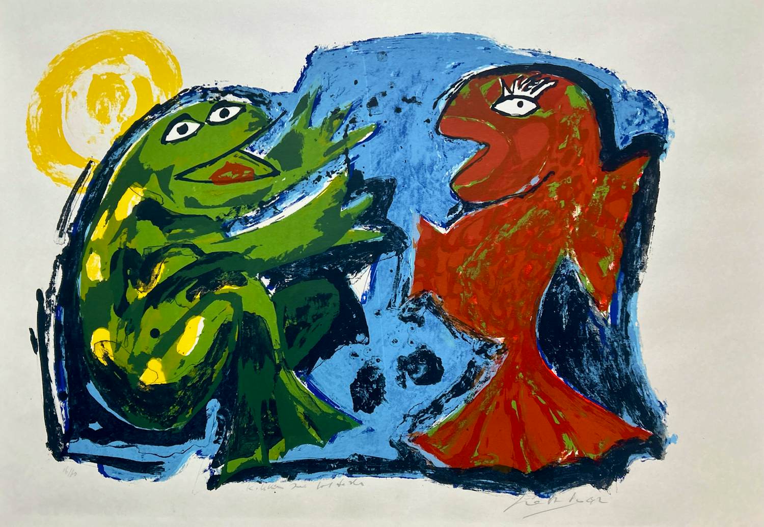 John Lie a Fo - Kikker zei tot vis kopen? Bied vanaf 35!