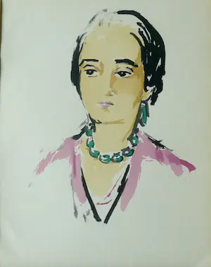 AcheterKees van Dongen - Portrait de Femme, 1925,pochoir uit :'van Dongen'? Enchérissez de 100!