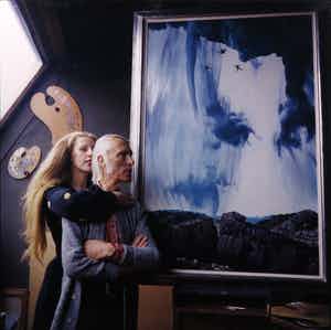 Paul Huf - C-Print op dibond, Carel en Mathilde Willink in atelier verkocht voor € 200!