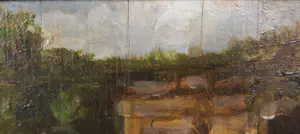 Niet of onleesbaar gesigneerd - Olieverf op paneel, Grendelpoortje Valkenburg kopen? Bied vanaf 1!