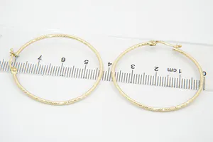 Elegante set 14 karaats geel-gouden dames zg. "Creolen" Oorclips - gekeurd. kopen? Bied vanaf 90!