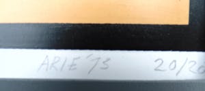 Arie Stronks - Prentbericht terug van de weduwe kopen? Bied vanaf 50!