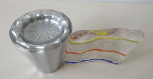 Borek Sipek - Glazen design klokje gemaakt voor Quantore kopen? Bied vanaf 72!