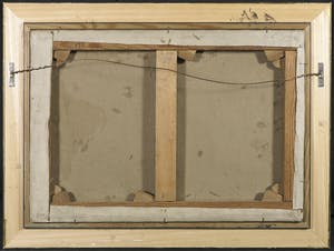 Anton Mauve (jr.) - Olieverf op doek, Laantje langs bos - Ingelijst kopen? Bied vanaf 70!