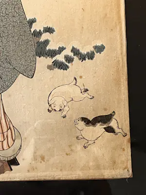 Toyohara Chikanobu - Snowy Garden 庭のゆき 1898 kopen? Bied vanaf 80!