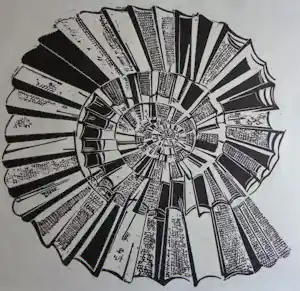 Eduard Flor - AMONIET / ZW-W HOUTSNEDE / 63x83cm / SIG / 1965 / PRENT190 verkauft für € 40!