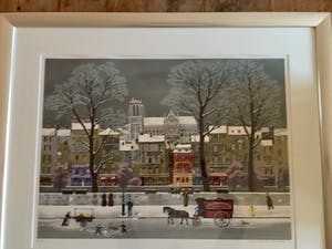 Michel Delacroix - La Neige sur la Seine kopen? Bied vanaf 400!