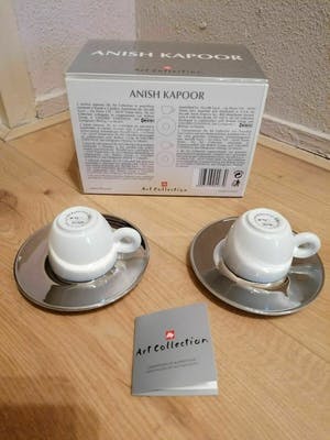 illy Art Collection - Anish Kapoor 2011 espresso set 2 kopjes 2 schotels kopen? Bied vanaf 110!