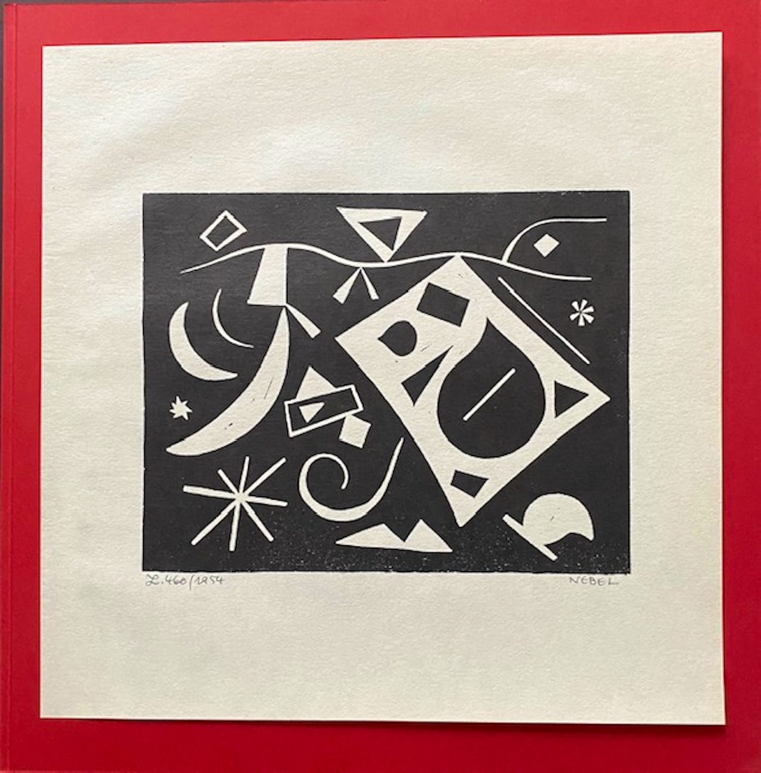 Otto Wilhelm Ernst Nebel - L460/1954 verkocht voor € 50!