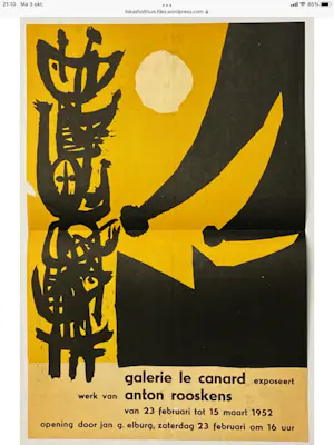 Anton Rooskens - Litho 1976 kopen? Bied vanaf 1!