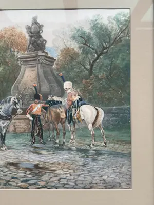 Raymond Desvarreux - Napoleon (2 obrazy) kopen? Bied vanaf 150!