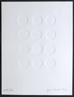 Jan Henderikse - Blinddruk, Zonder titel (stippen) kopen? Bied vanaf 200!