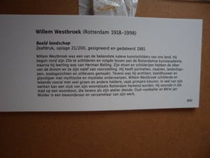 Willem Westbroek - Kleuren zeefdruk. Titel, "De Rijtoer". kopen? Bied vanaf 60!