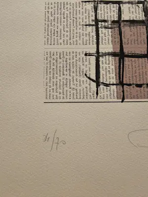 AcheterPeter Wehrens - Figuratieve compositie – Zeefdruk 34/70 – 1991? Enchérissez de 75!