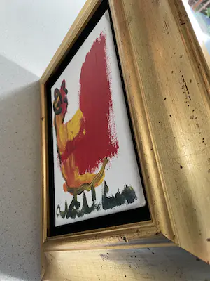 Anton Heyboer - Kleurrijke Kip kopen? Bied vanaf 750!