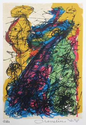 Henk Hesselius - set van 6 zeefdrukken - Experimenteel Universum - oplage e.a. kopen? Bied vanaf 90!